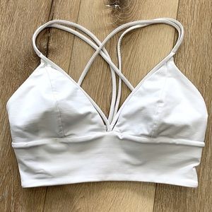 Lululemon white bra